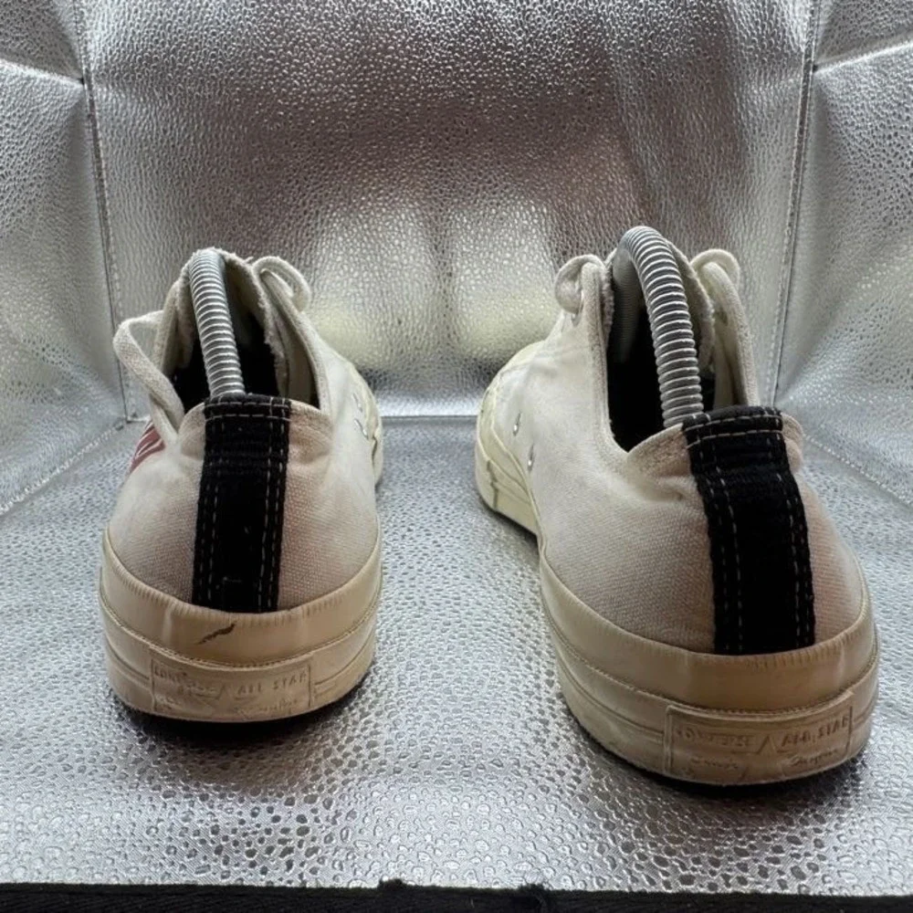 Size M10/W12 Converse‎ Chuck 70 Comme des Garçons Unisex Off White Sneakers